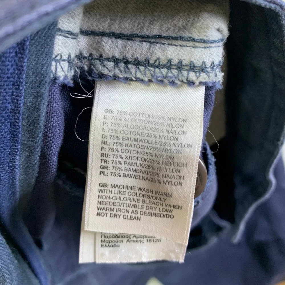 The North Face Cargo‎ Pants Mens 38 Reg Navy Blue Cargo Hiking Utility Gorpcore